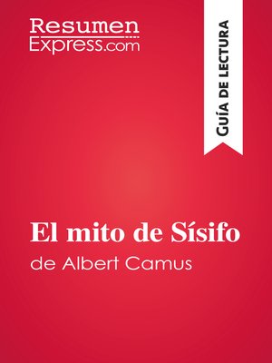 cover image of El mito de Sísifo de Albert Camus (Guía de lectura)